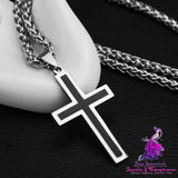 Gold and Silver Cross Necklace