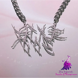 Titanium Biochemical Sun Necklace