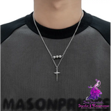 Cross Starlight Pendant Necklace Versatile