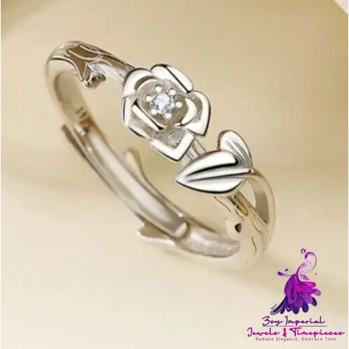 Rose Crowd Design Ring