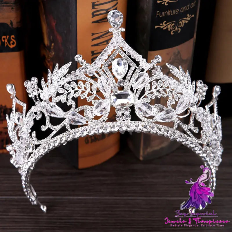 Crystal Big Crown Hair Accessories