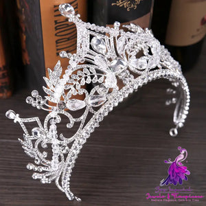 Crystal Big Crown Hair Accessories