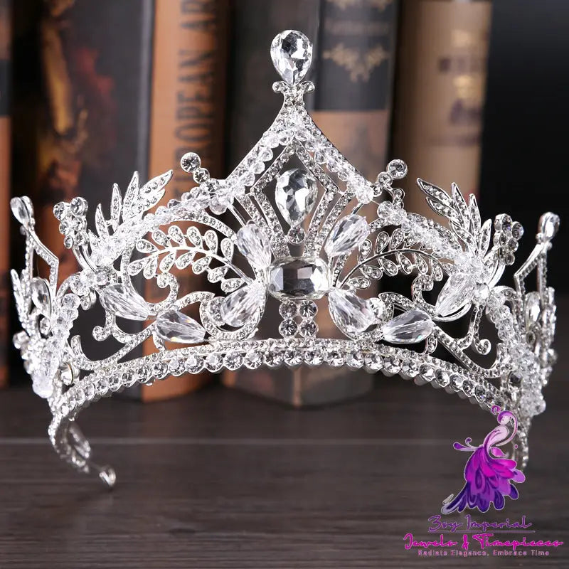 Crystal Big Crown Hair Accessories