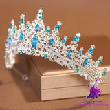 Crown Tiara Alloy Inlaid Rhinestone Crystal