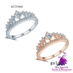 Crown Micro-set Ring