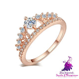 Crown Micro-set Ring