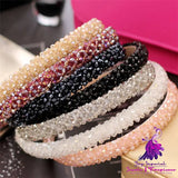 Crystal Beaded Hair Hoop Headwear