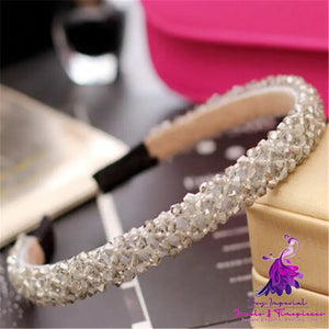 Crystal Beaded Hair Hoop Headwear