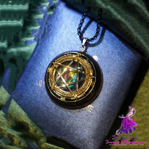 Crystal Pendant Pentagram Necklace For Men And Women