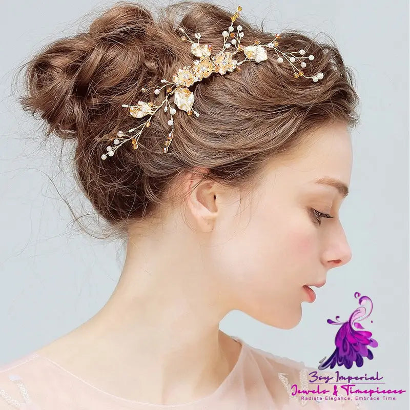 Crystal Diamond Wedding Hair Comb