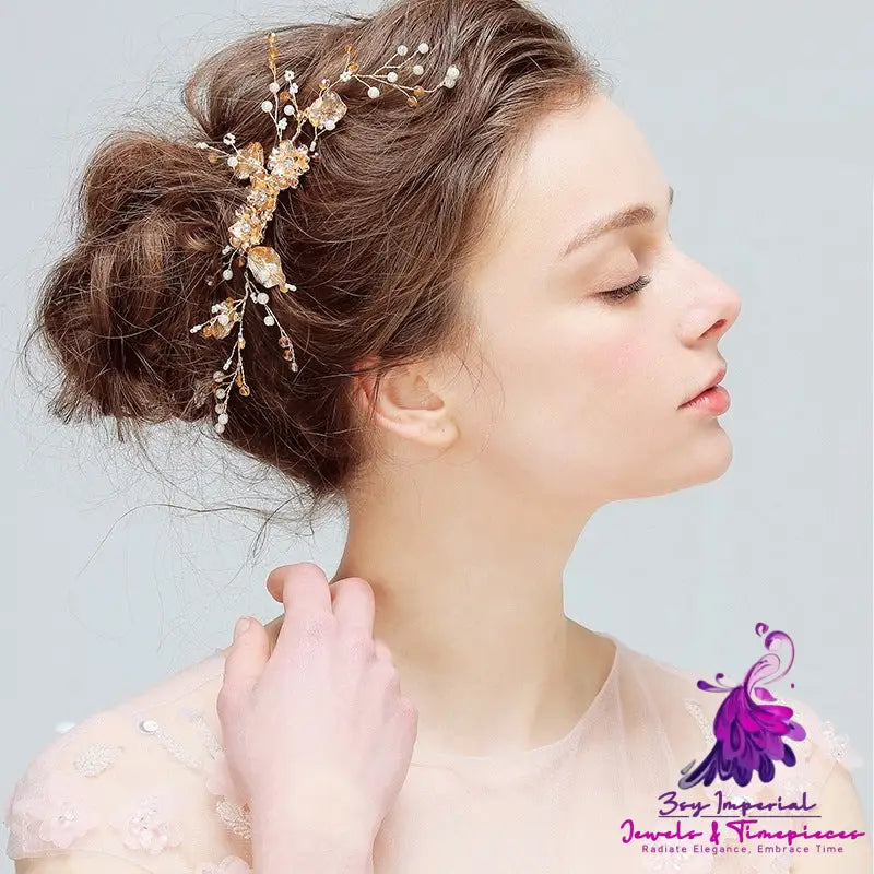 Crystal Diamond Wedding Hair Comb