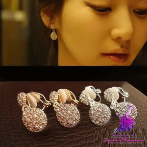 Vintage Luxury Crystal Ear Clip