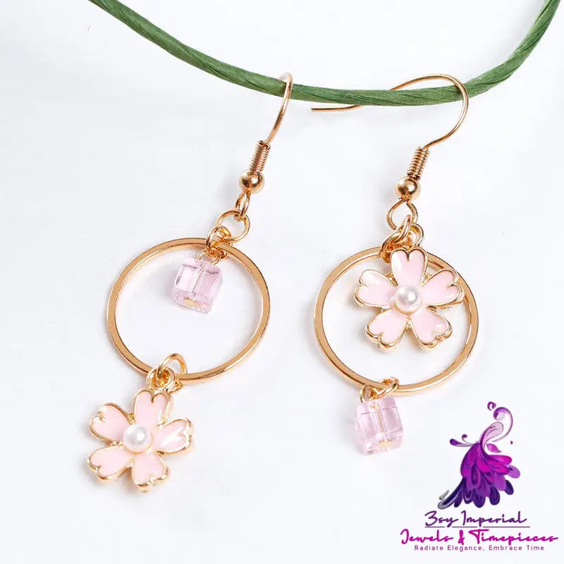 Crystal Cherry Blossom Earrings