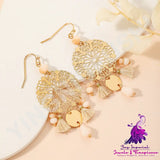 Gold Crystal Earrings