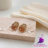 Women’s Stylish Simple And Versatile Crystal Earrings