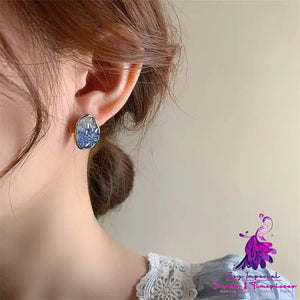 Women’s Stylish Simple And Versatile Crystal Earrings