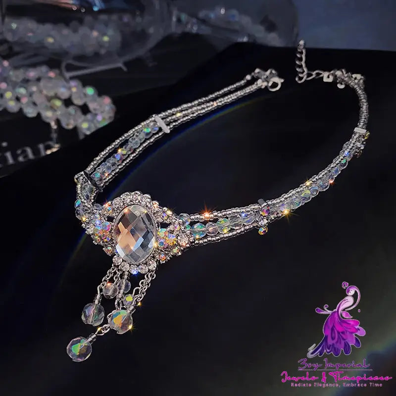 Exaggerated Fairy Crystal Necklace