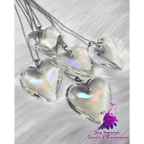 Heart Shaped Crystal Pendant In Korean Style And Fashion