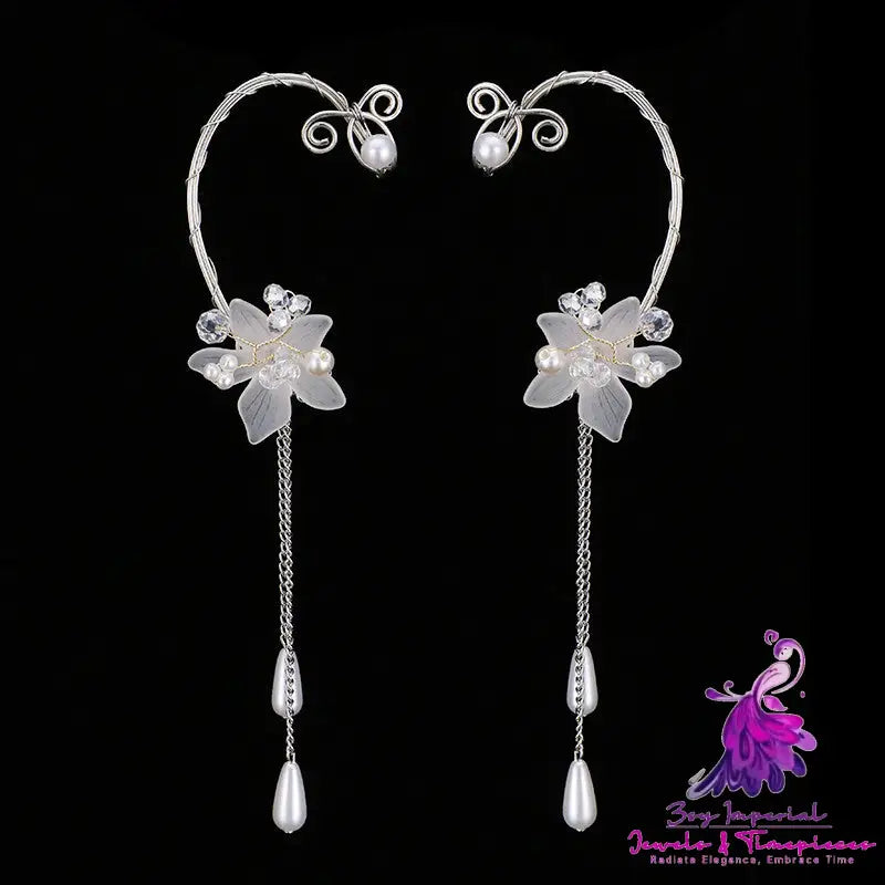 Crystal Flower Earrings