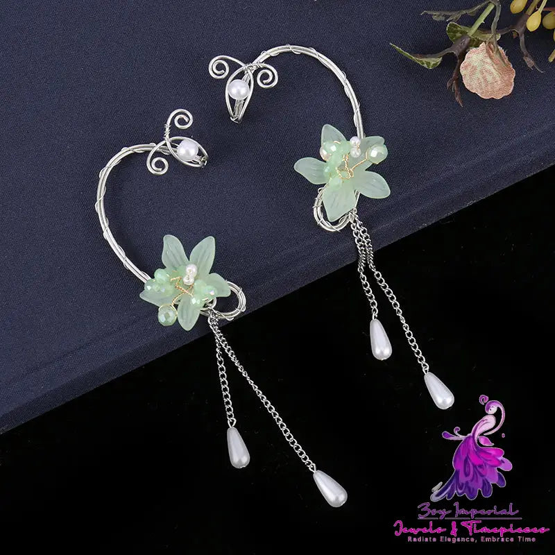 Crystal Flower Earrings