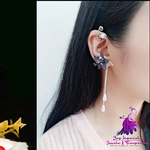 Crystal Flower Earrings