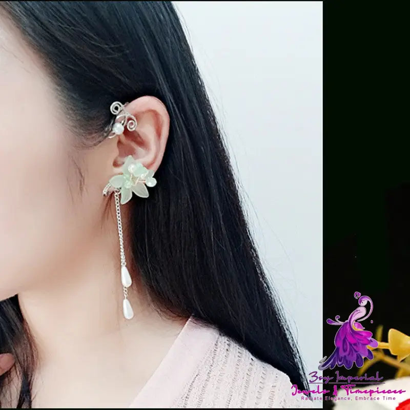 Crystal Flower Earrings