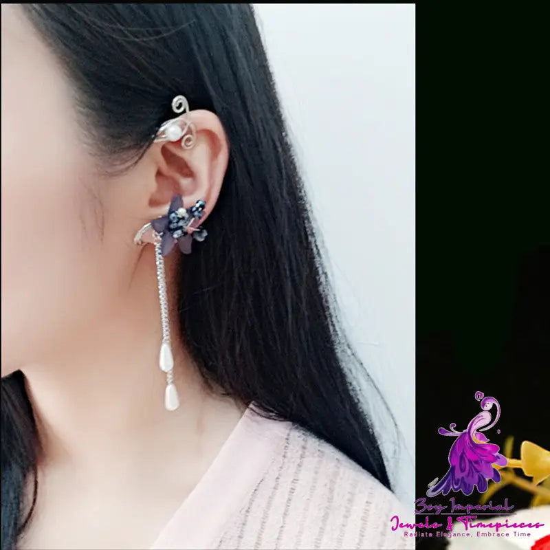 Crystal Flower Earrings