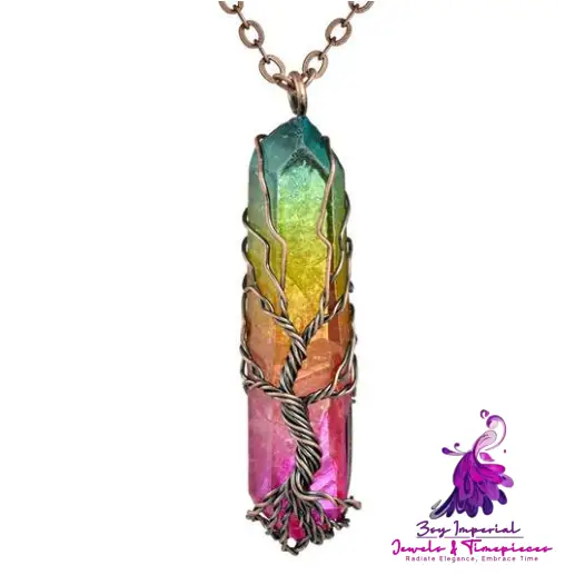 Crystal Life Tree Necklace