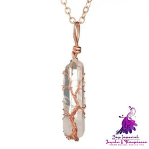 Crystal Life Tree Necklace