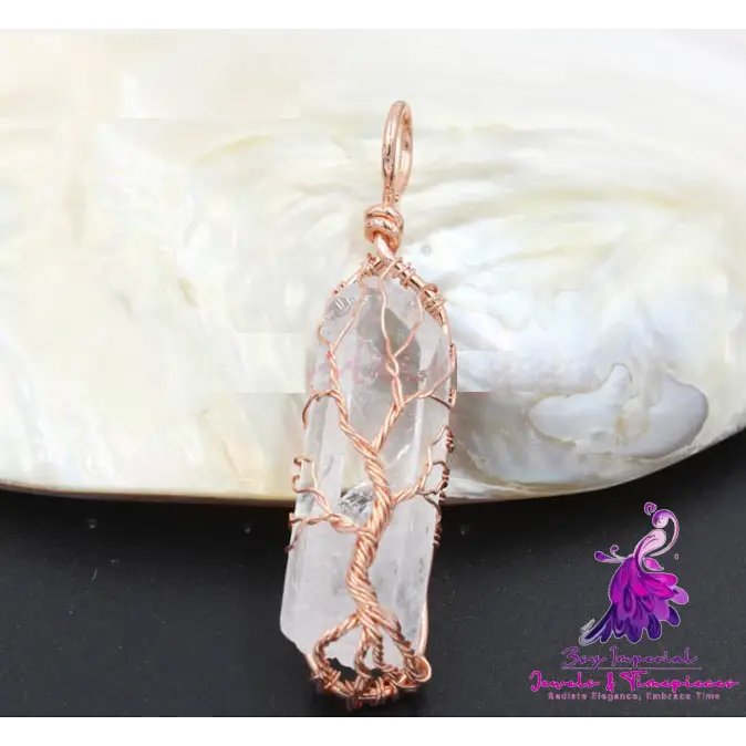 Crystal Life Tree Necklace