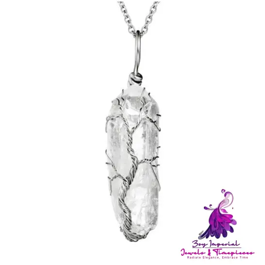 Crystal Life Tree Necklace