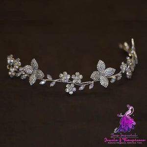 Crystal Zircon Hair Band