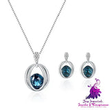 Crystal Jewelry Set