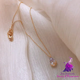 Crystal Water Drop Necklace