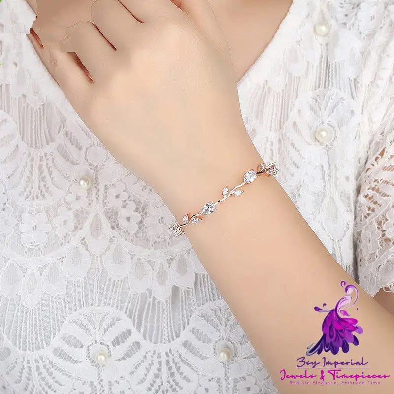 Crystal Plated Bracelet