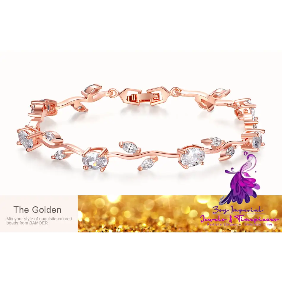 Crystal Plated Bracelet