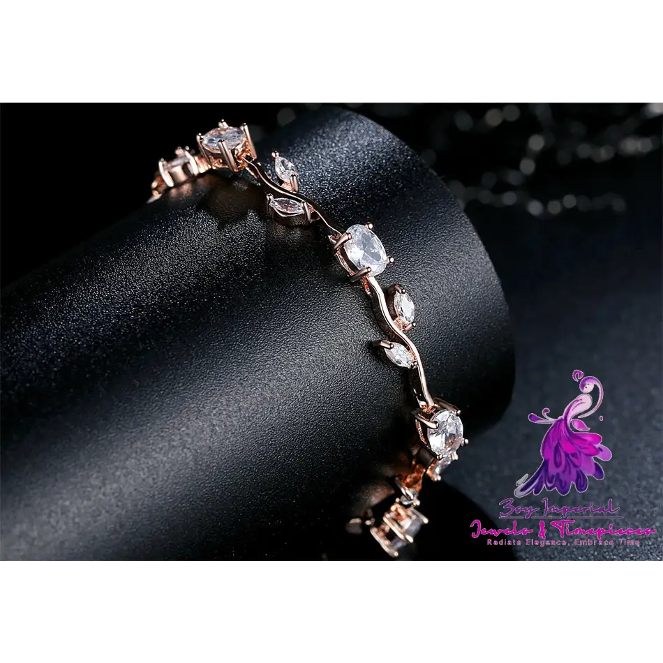 Crystal Plated Bracelet