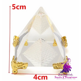 Crystal Pyramid Decoration