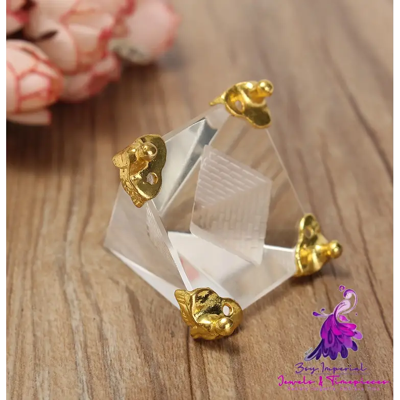 Crystal Pyramid Decoration