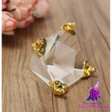 Crystal Pyramid Decoration