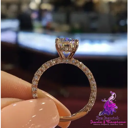 Elegant Crystal Rhinestone Ring