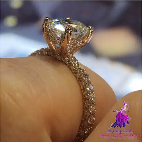 Elegant Crystal Rhinestone Ring