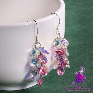 New Long Crystal Earrings