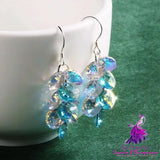 New Long Crystal Earrings