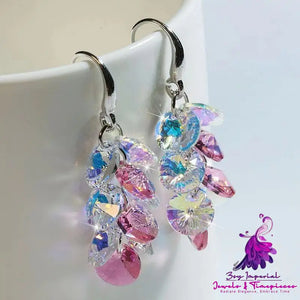 New Long Crystal Earrings