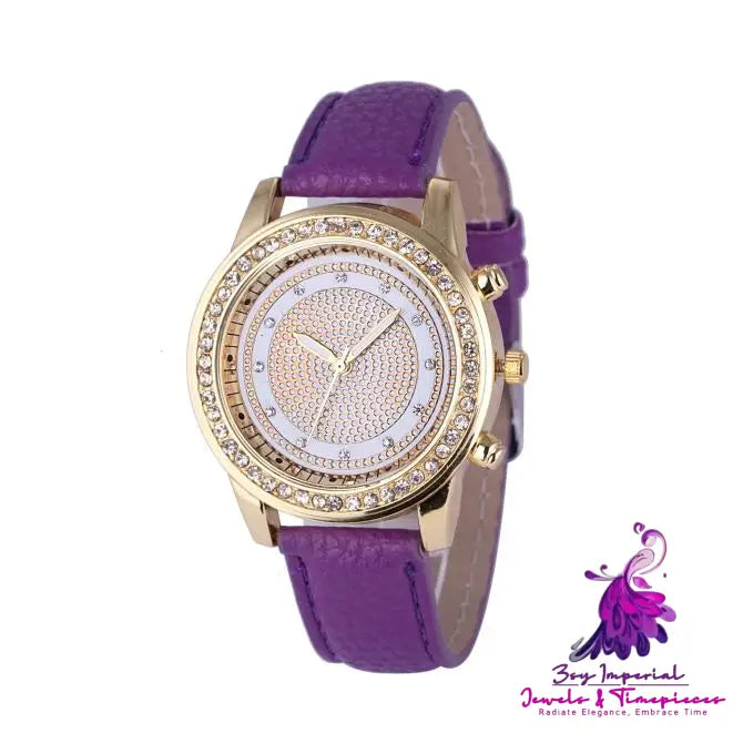 Crystal Geneva Women’s Watch