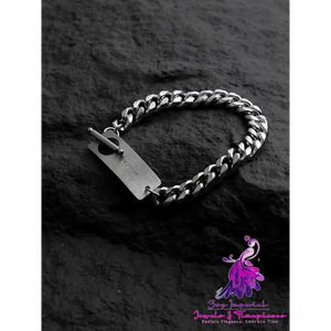 Billboard Cuban Metal Bracelet