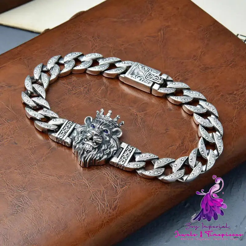 Lion King Cuban Bracelet