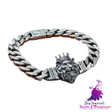 Lion King Cuban Bracelet