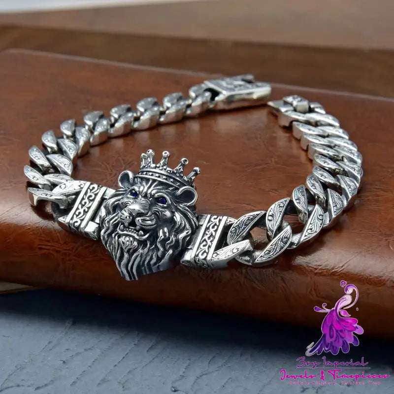 Lion King Cuban Bracelet